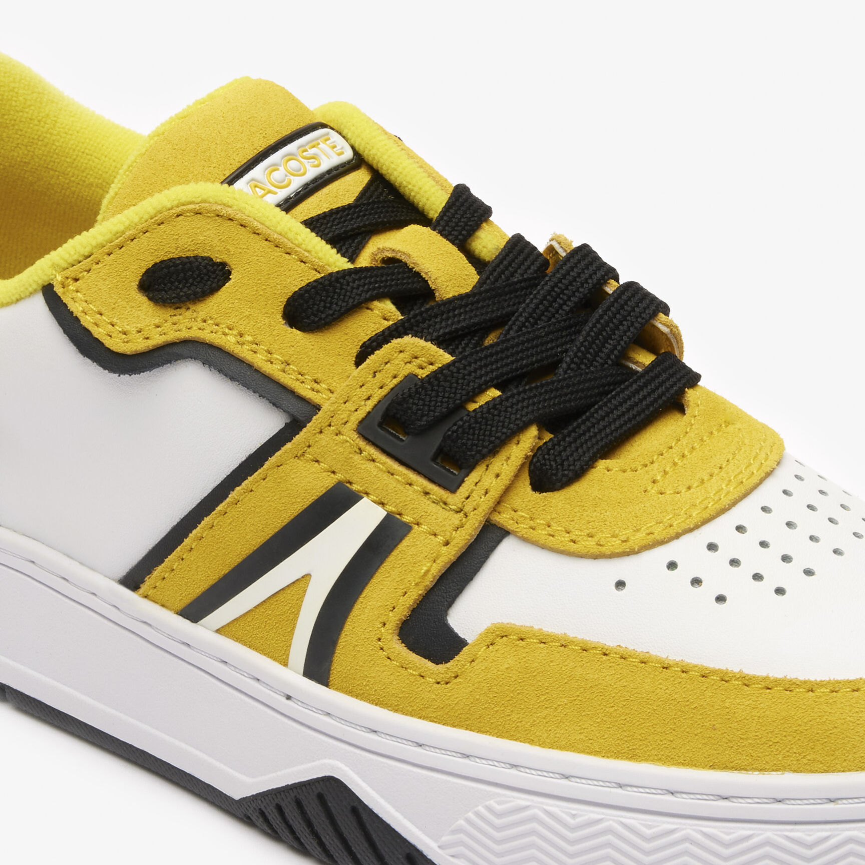Women's L001 Coated Leather Trainers