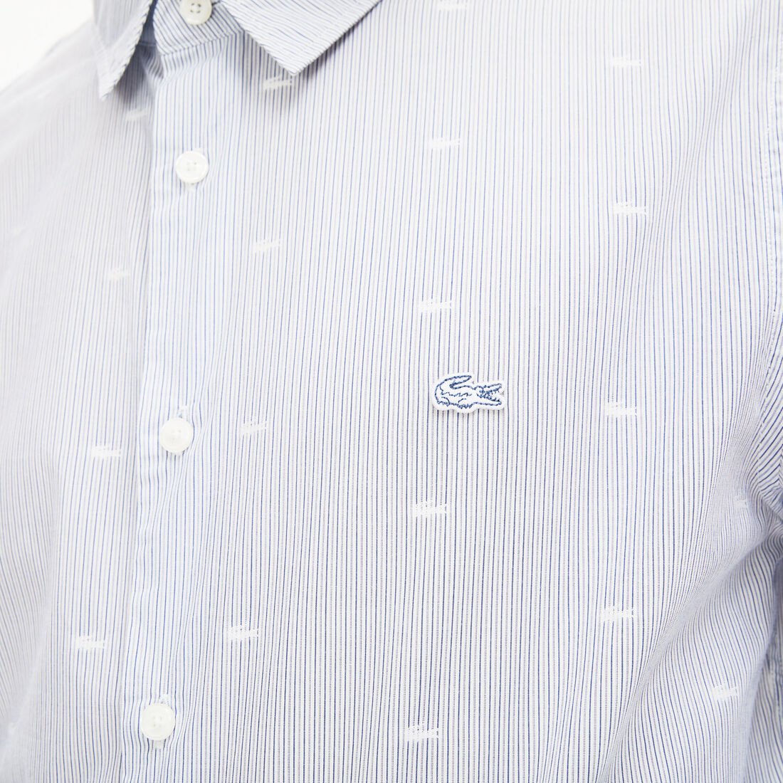 قميص بوبلين بطبعة التمساح للرجال قميص بوبلين بطبعة التمساح للرجال