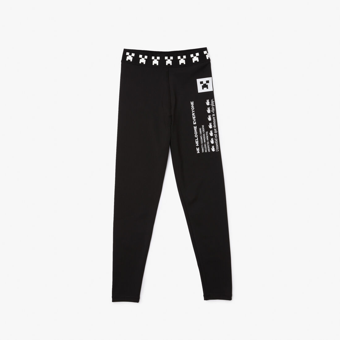 Women's Lacoste L!VE x Minecraft Print Leggings Women's Lacoste L!VE x Minecraft Print Leggings