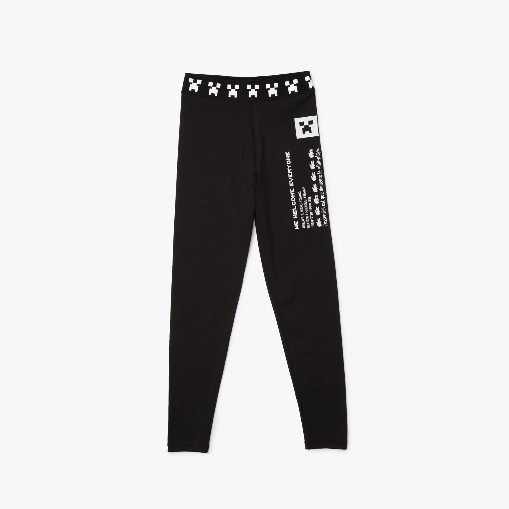 Women's Lacoste L!VE x Minecraft Print Leggings Women's Lacoste L!VE x Minecraft Print Leggings