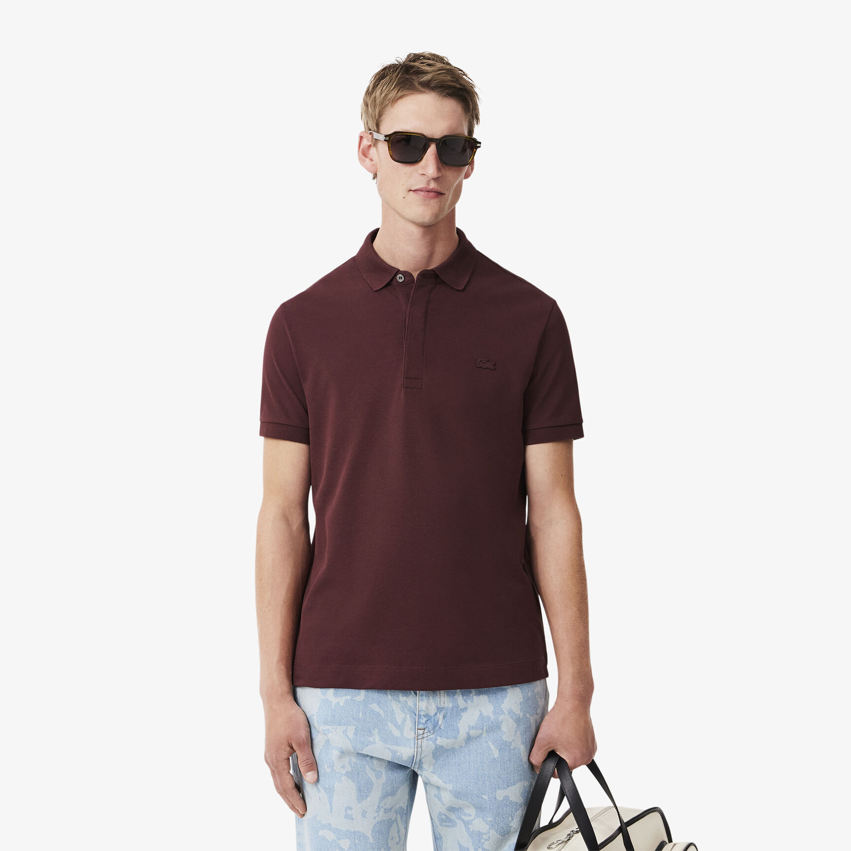 Regular Fit Paris Stretch Pique Polo Shirt