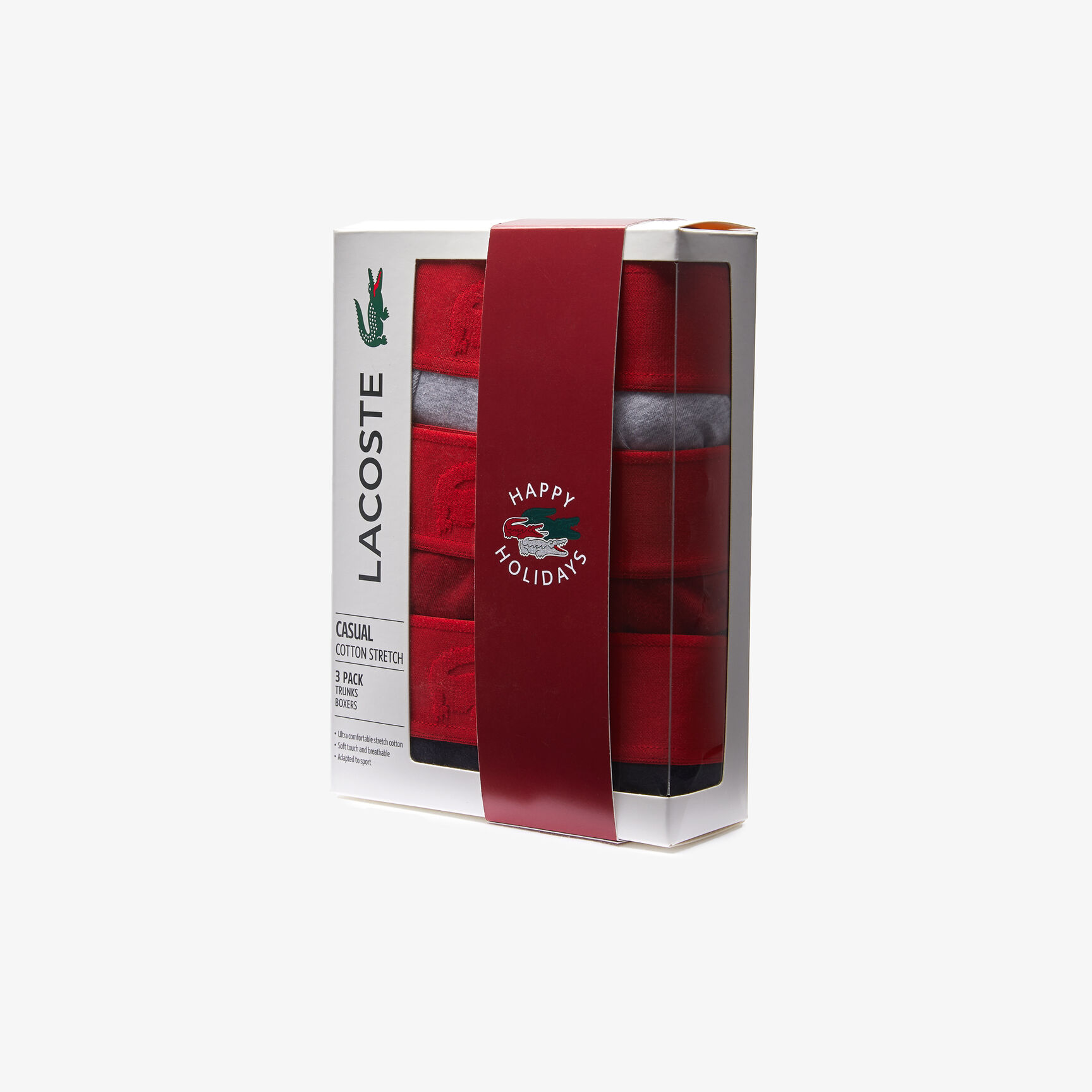 عبوة من 3 قطع من مجموعة سراويل قطنية مرنة للرجال