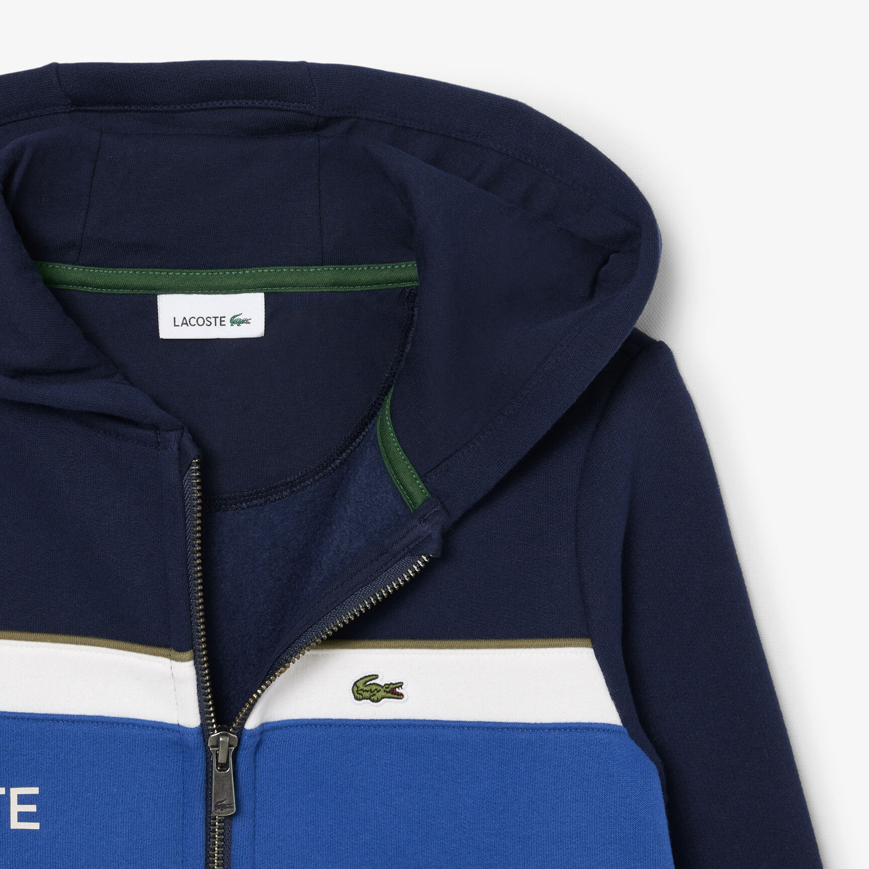 Colour-Block Fleece Sweatshirt