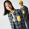 Unisex Lacoste LIVE Boxy Fit Check Cotton Shirt unisex lacoste live boxy fit check cotton shirt