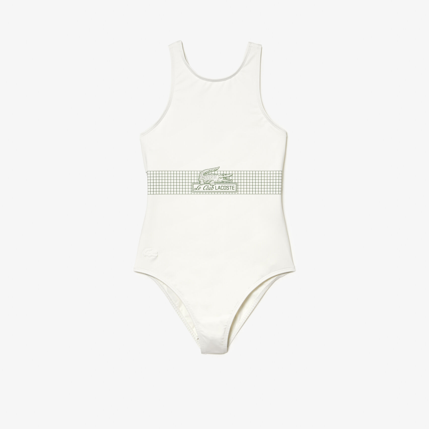 Women’s Lacoste Net Print Swimsuit Women’s Lacoste Net Print Swimsuit