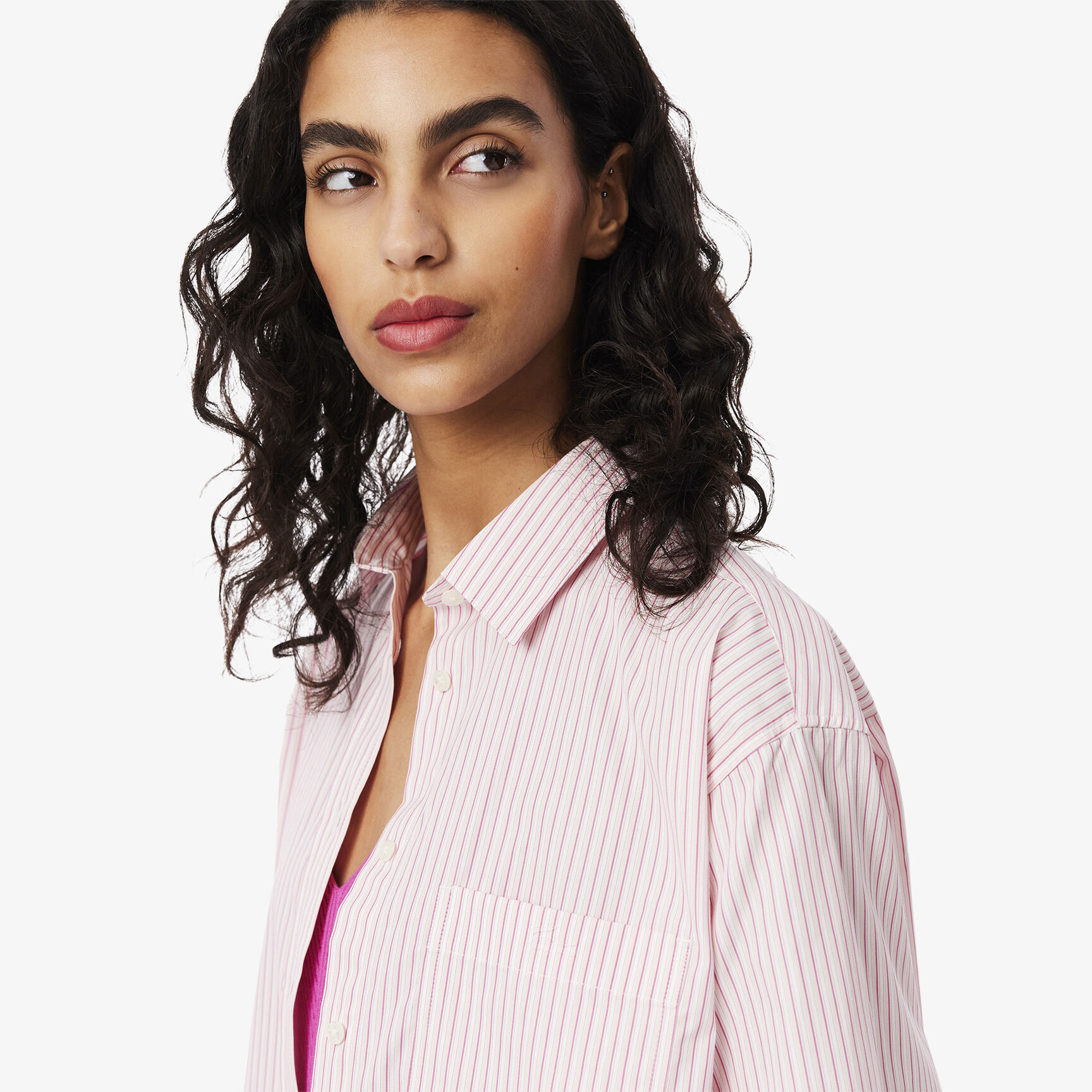 Oversized Cotton Poplin Shirt 