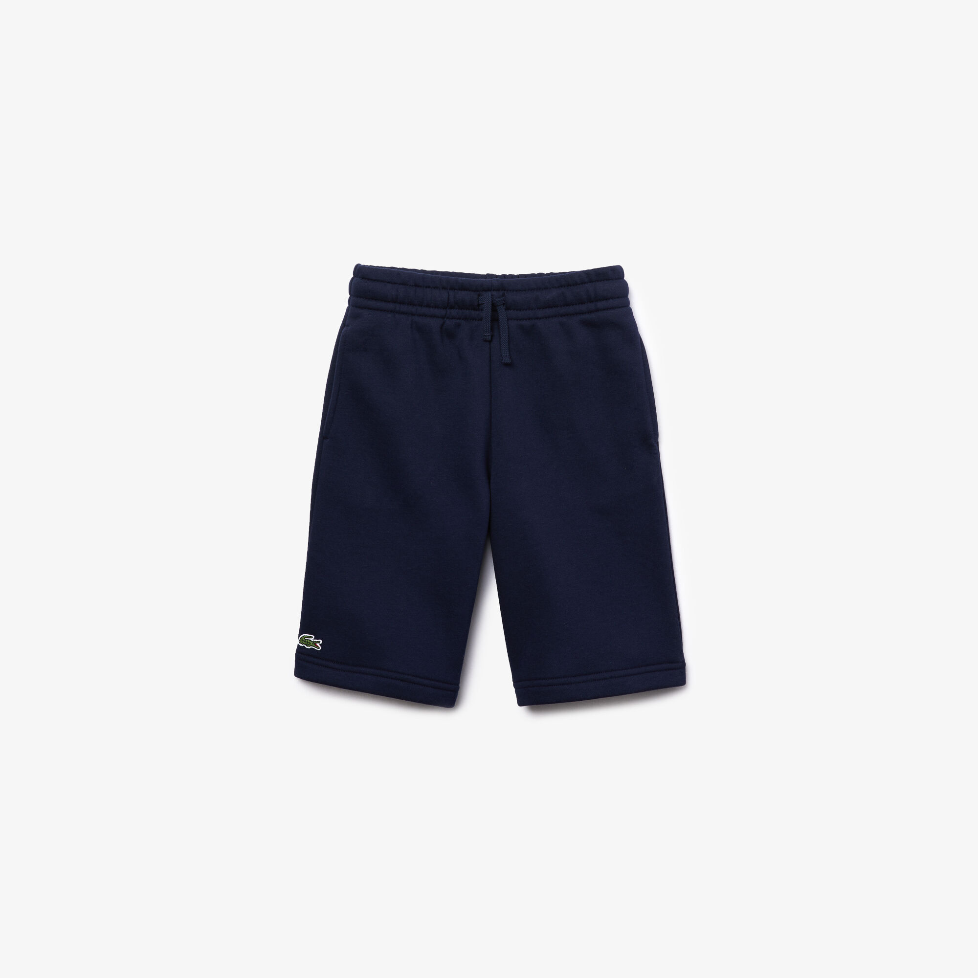 Lacoste navy fleece shorts store