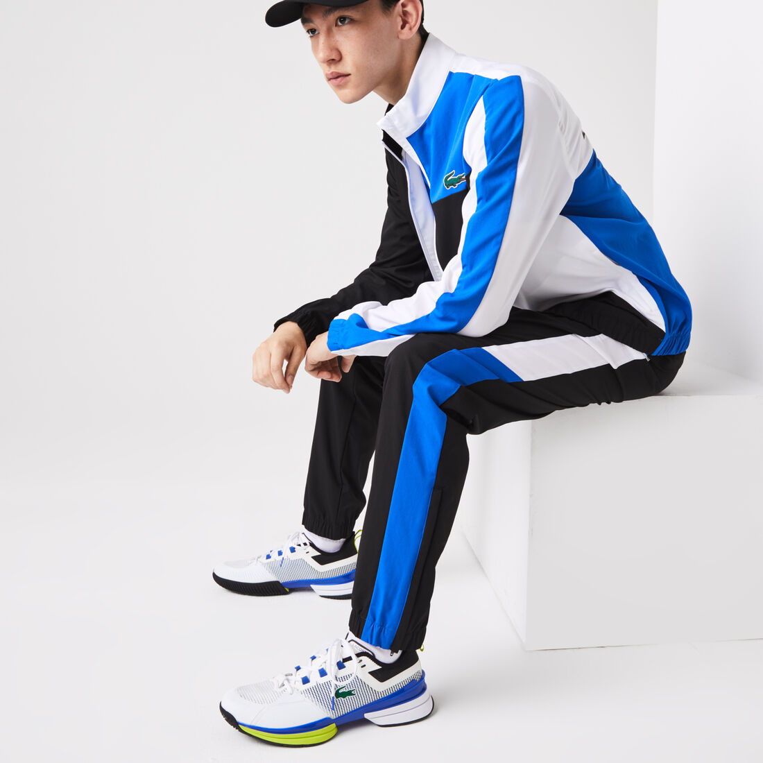 بدلة رياضية تنس بطبعة تمساح للرجال مجموعة Lacoste SPORT