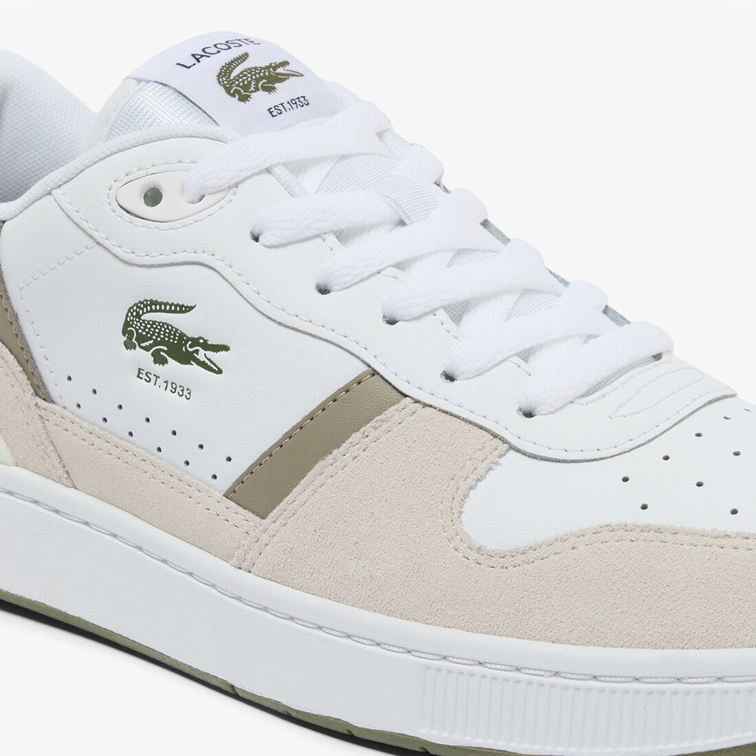 Men's T-Clip Set Leather Sneakers Men's T-Clip Set Leather Sneakers