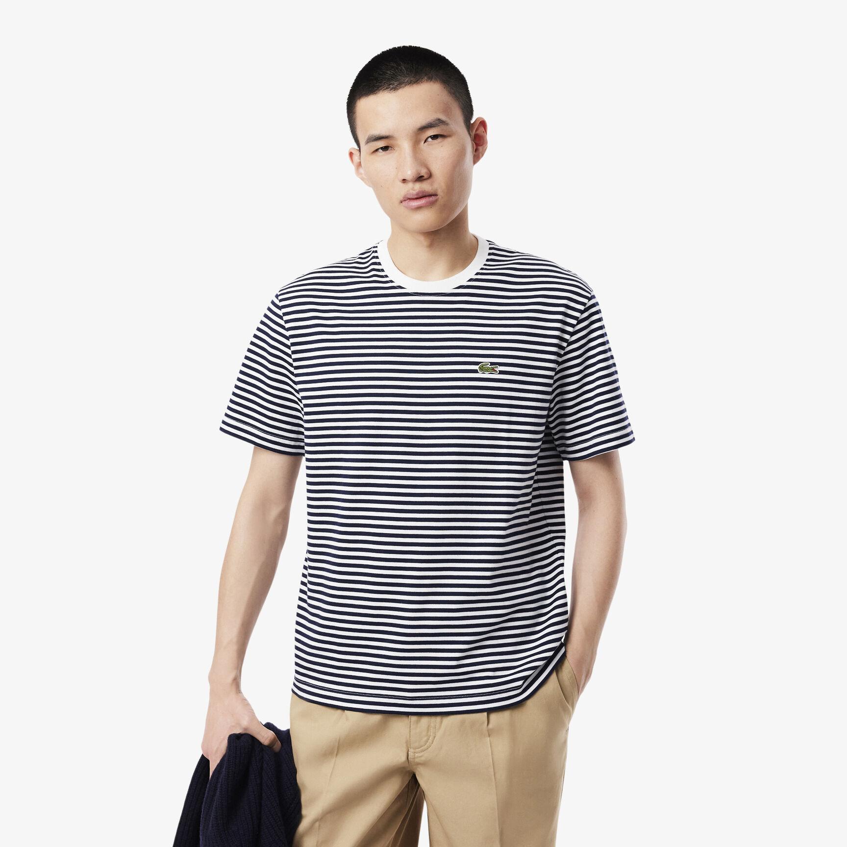 Striped Heavy Cotton T-shirt Striped Heavy Cotton T-shirt
