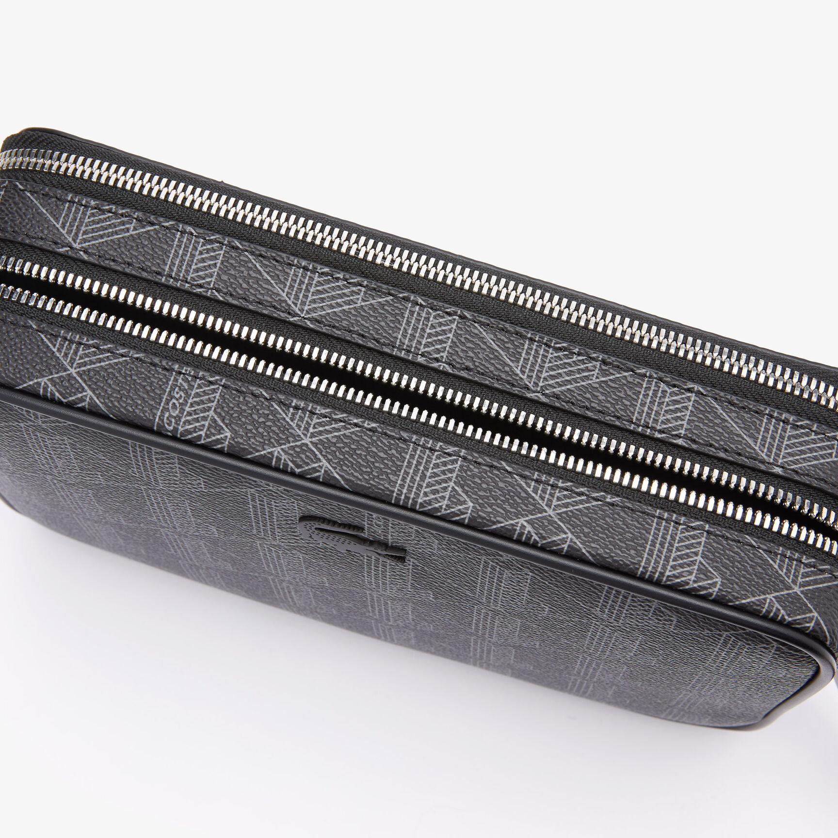 حقيبة يد رجالية من قماش الكانفاس بسحاب