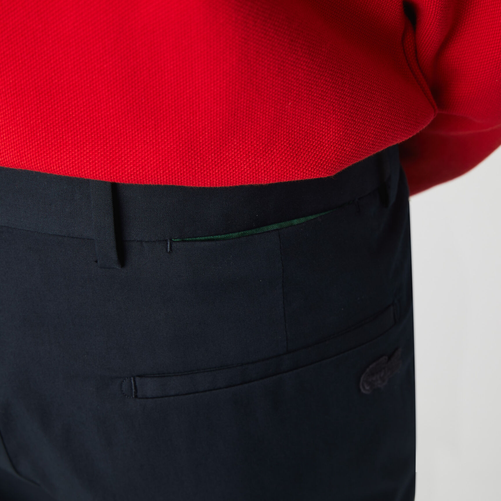 بنطلون تشينو من القطن المرن ذو قصة ضيقة للرجال