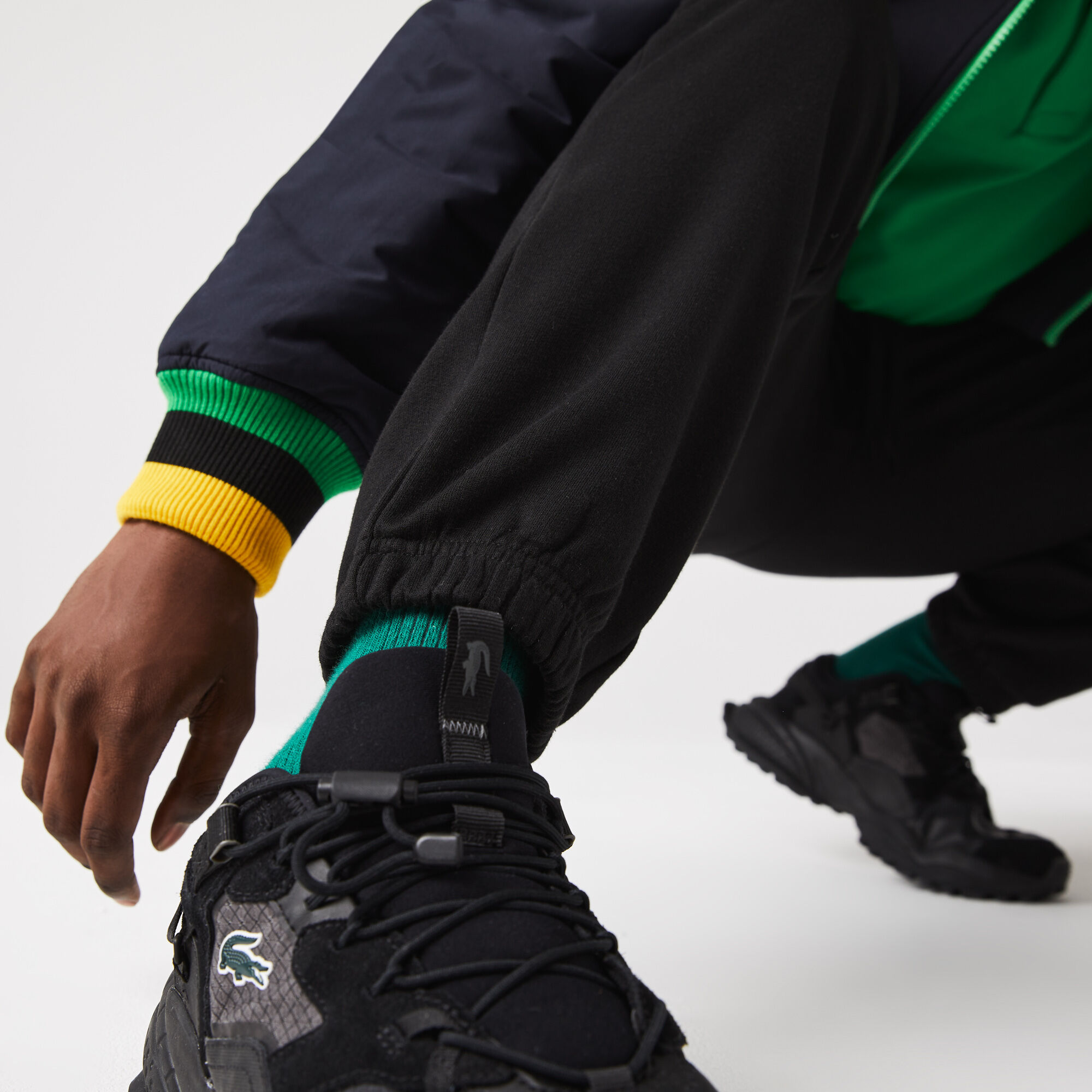 Men's Lacoste SPORT Tennis trackpants in fleece Men's Lacoste SPORT Tennis trackpants in fleece