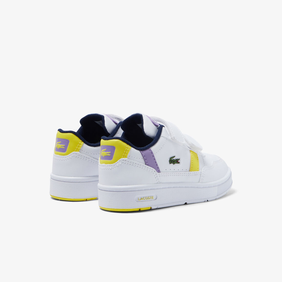 Infants' Lacoste T-Clip Synthetic Colour-Pop Trainers Infants' Lacoste T-Clip Synthetic Colour-Pop Trainers
