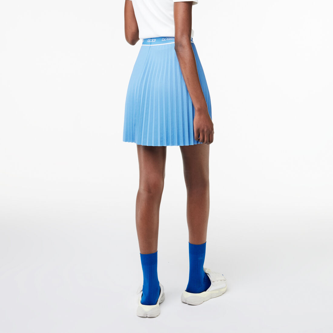 Women's Lacoste Elasticised Waist Short Pleated Skirt Women's Lacoste Elasticised Waist Short Pleated Skirt