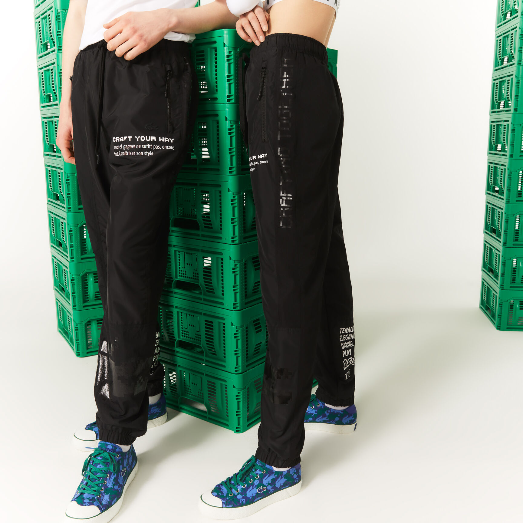 Unisex Lacoste L!VE x Minecraft Nylon Tracktrousers
