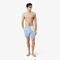 Mid Length Striped Swim Trunks lacoste mid length striped swim trunks