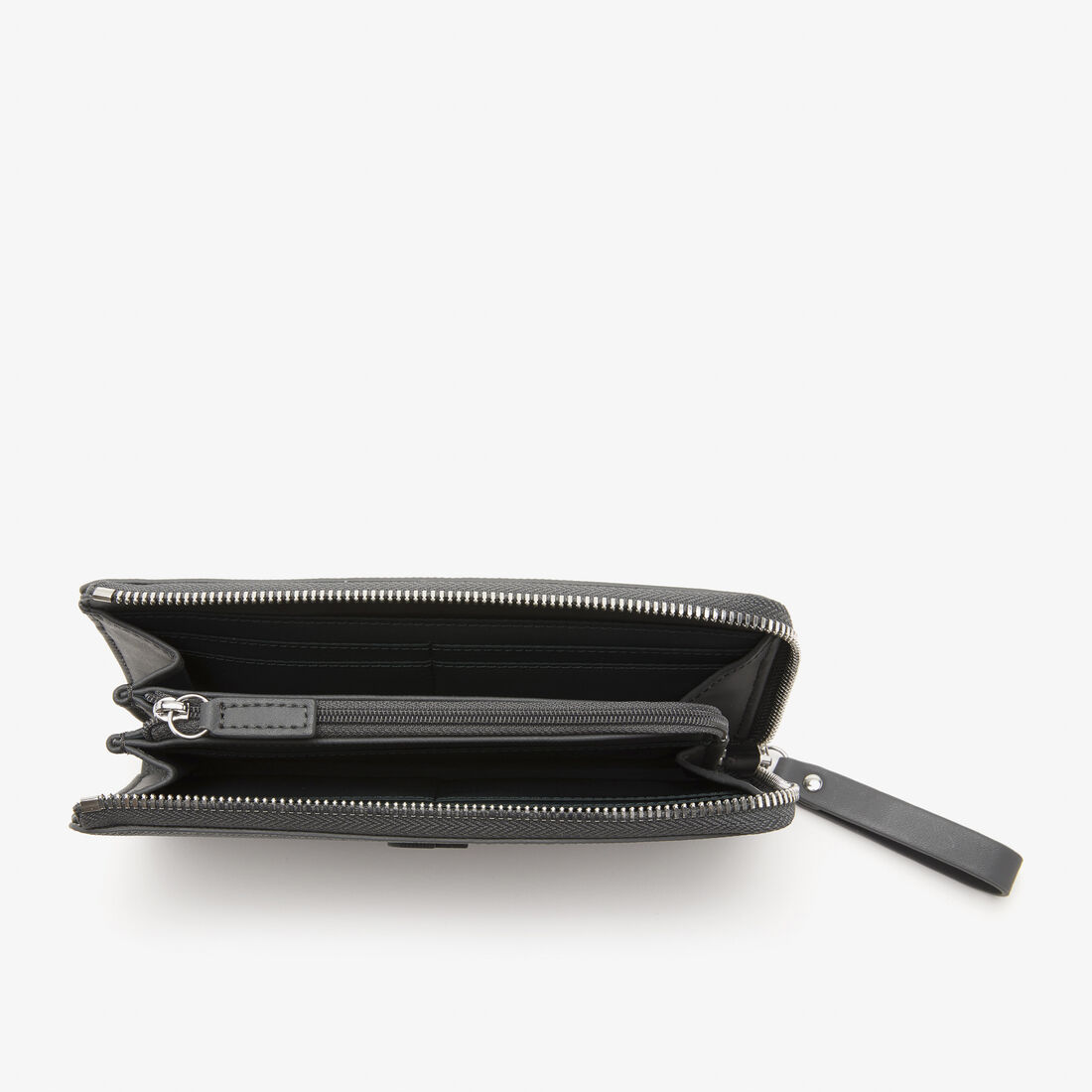 Unisex Lacoste Eight Card Slot Zip Wallet Unisex Lacoste Eight Card Slot Zip Wallet