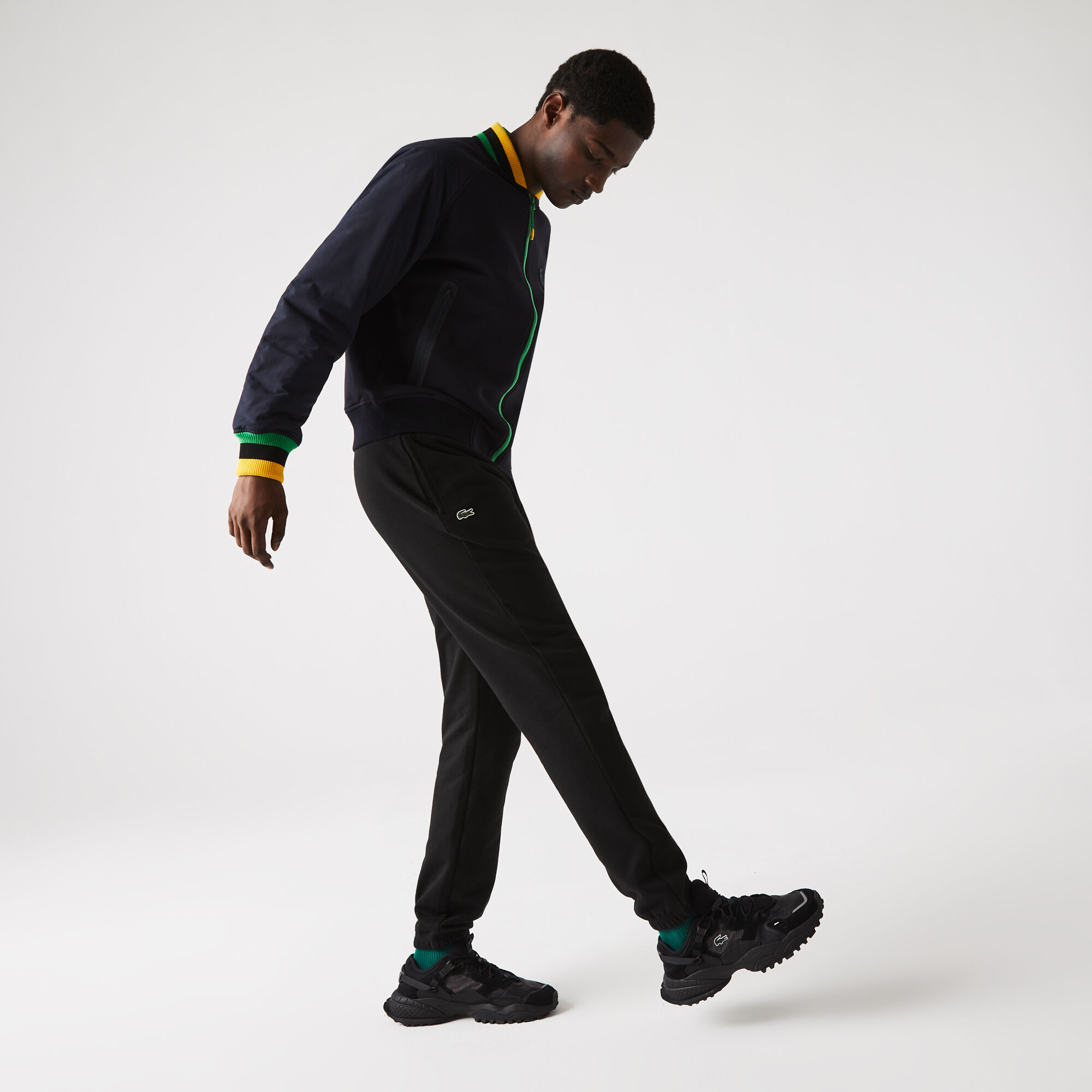 Men's Lacoste SPORT Tennis trackpants in fleece Men's Lacoste SPORT Tennis trackpants in fleece