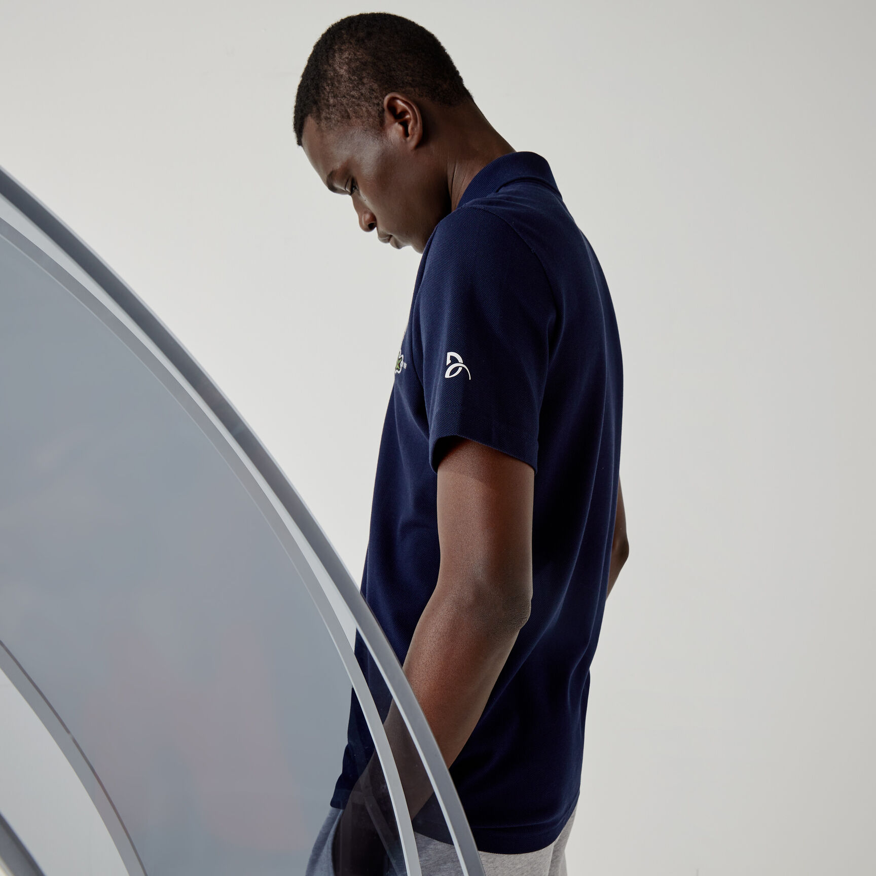 Men's Lacoste SPORT Collab Youssef SY Cotton Piqué Polo Shirt Men's Lacoste SPORT Collab Youssef SY Cotton Piqué Polo Shirt