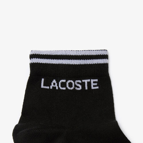 جوارب قطنية حزمة مزدوجة مجموعة Lacoste Sport للرجال