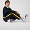 lacoste men s contrast striped water repellant tracksuit pants