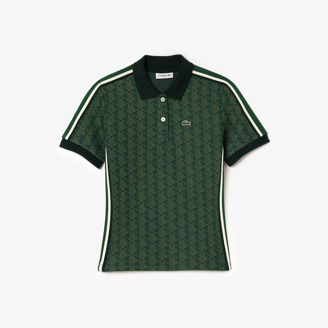 Slim Fit Monogram Jacquard Polo Shirt Slim Fit Monogram Jacquard Polo Shirt