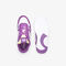 women s lacoste t clip leather bi colour trainers