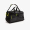 unisex lacoste signature print water repellent duffle weekend bag