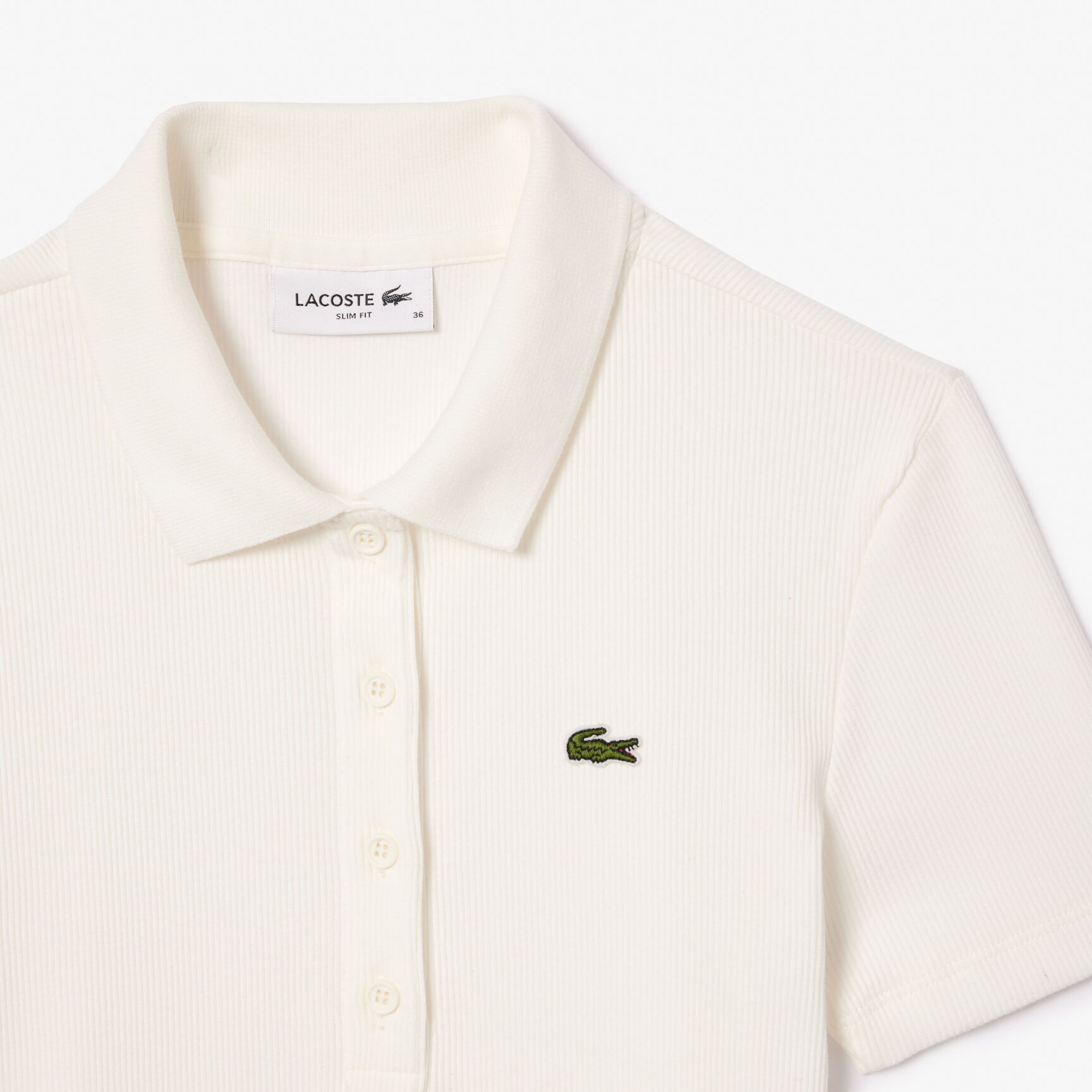 Slim Fit L.12.D Ribbed Cotton Polo Shirt Slim Fit L.12.D Ribbed Cotton Polo Shirt