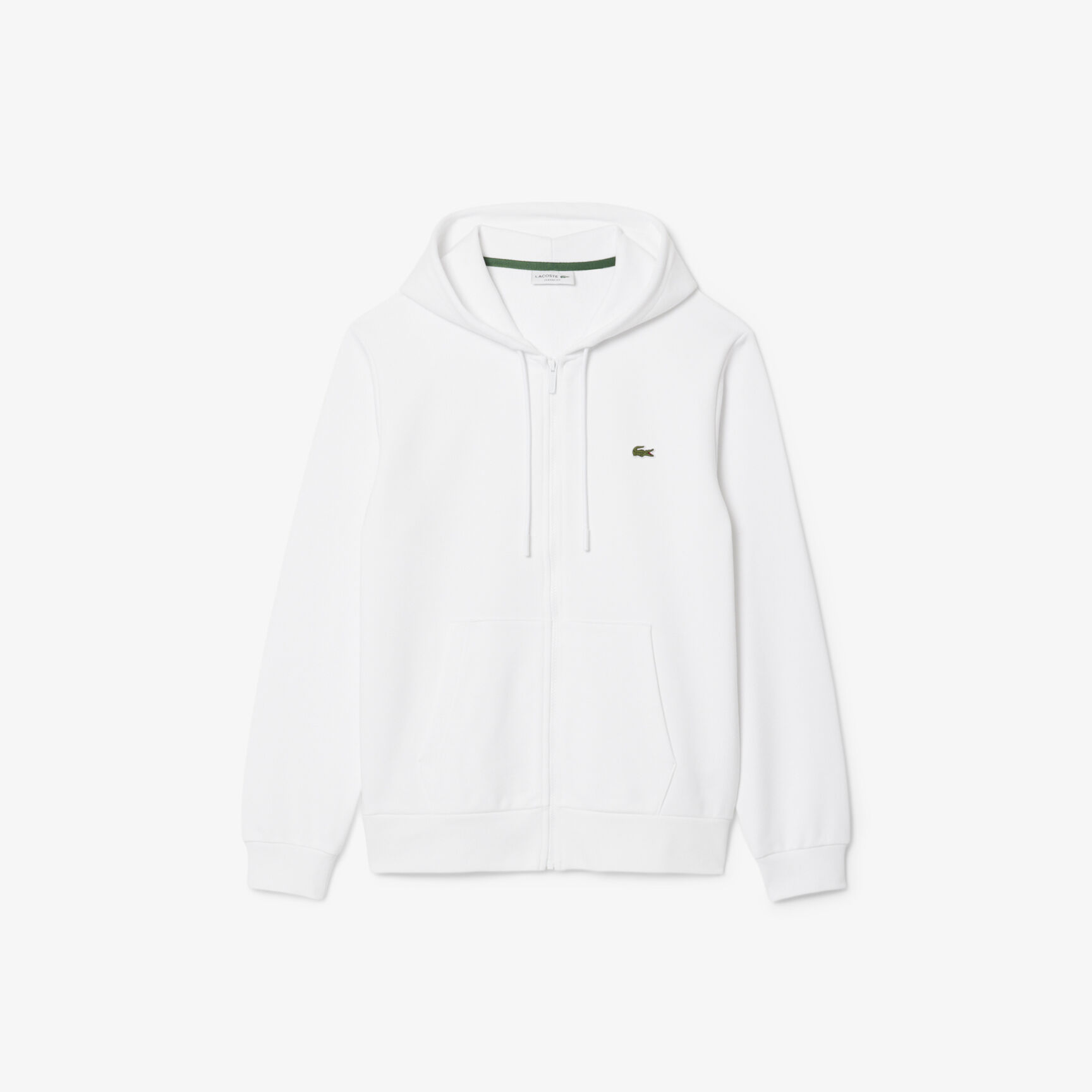 Classic Fit Zipped Fleece Sweatshirt Classic Fit Zipped Fleece Sweatshirt