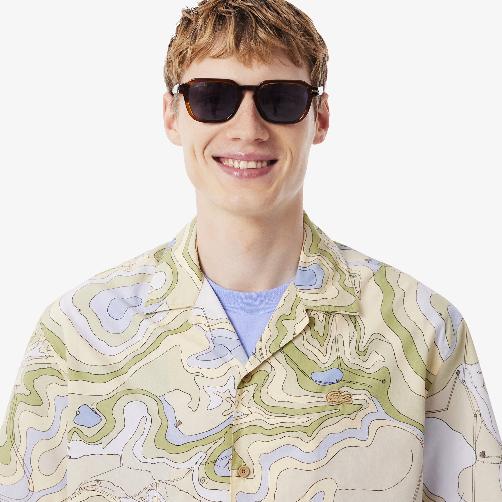 Relaxed Fit Short Sleeved Shirt