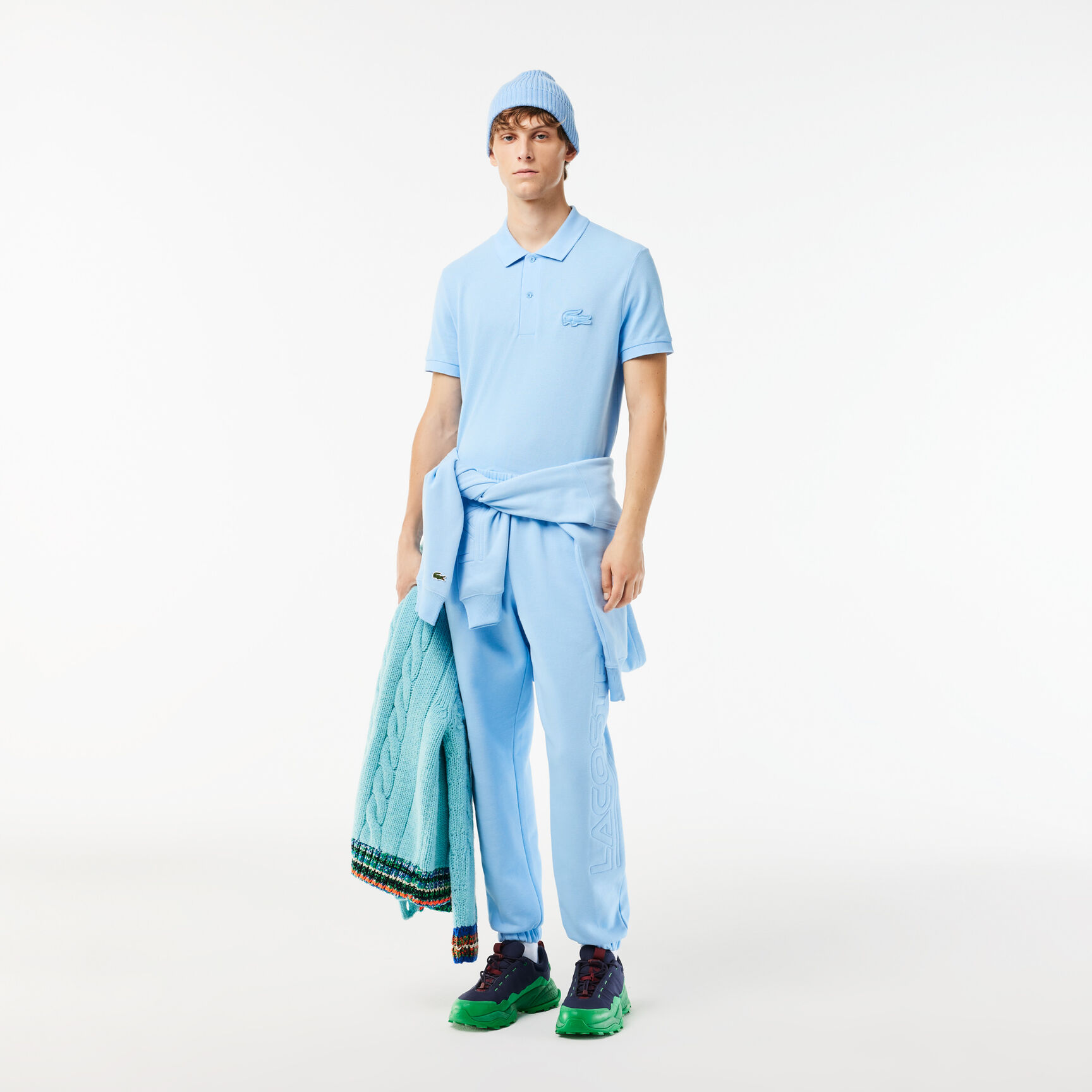 تي شيرت بولو بطبعة رينيه لاكوست من مجموعة Original L.12.12