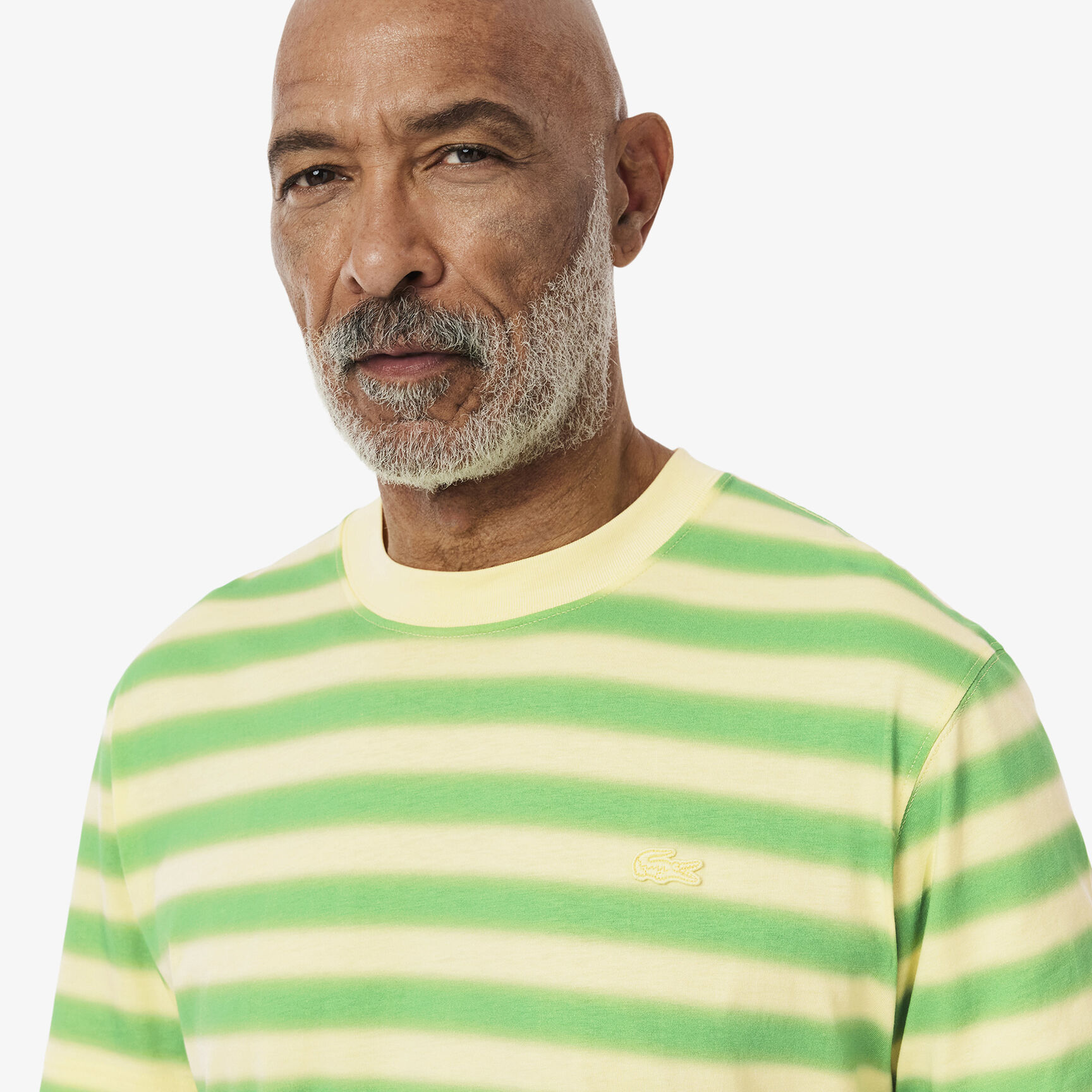 تي شيرت جيرسي بطبعة مخططة تي شيرت جيرسي بطبعة مخططة