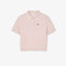 lacoste pleat back petit pique polo shirt