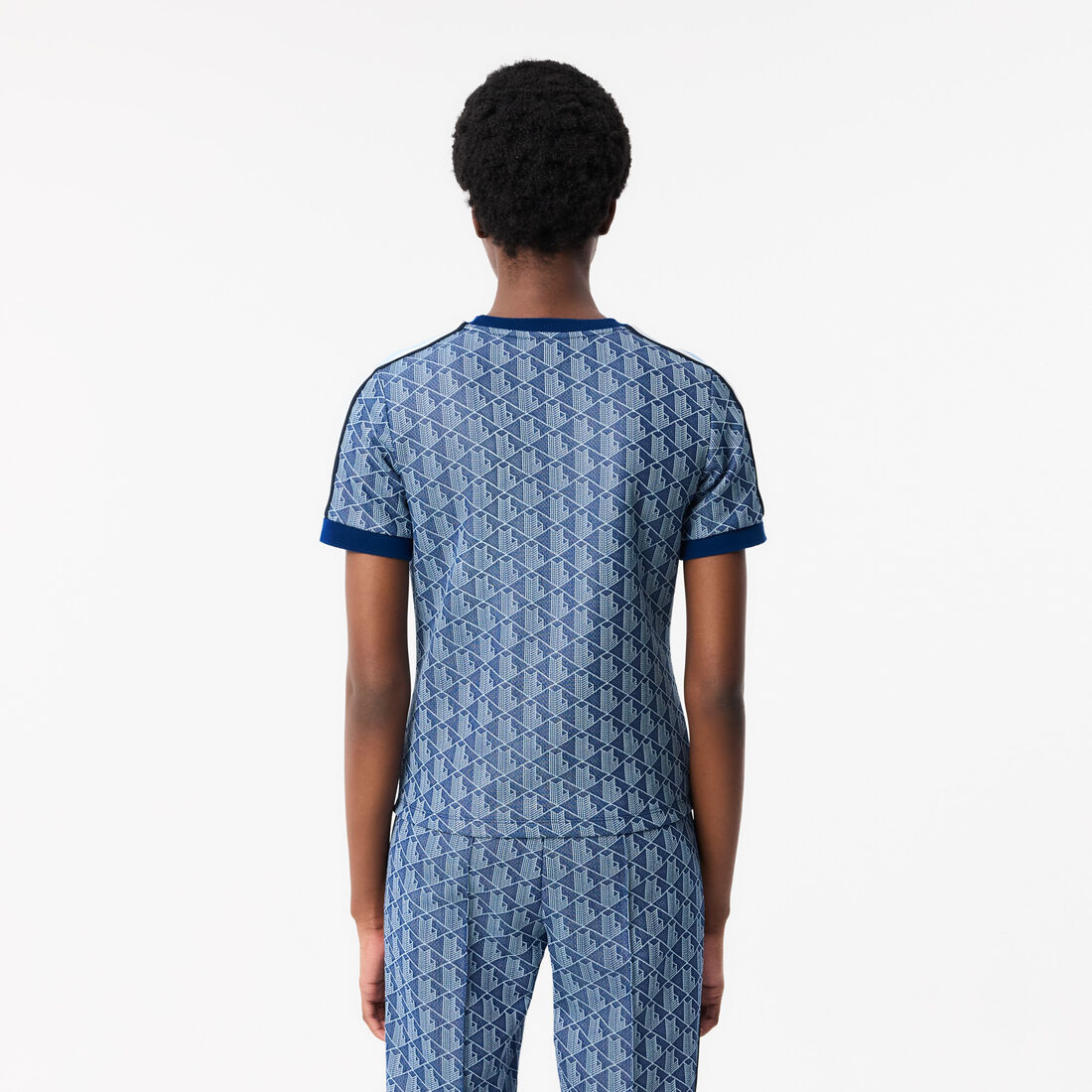 Slim Fit Monogram Jacquard T-shirt Slim Fit Monogram Jacquard T-shirt