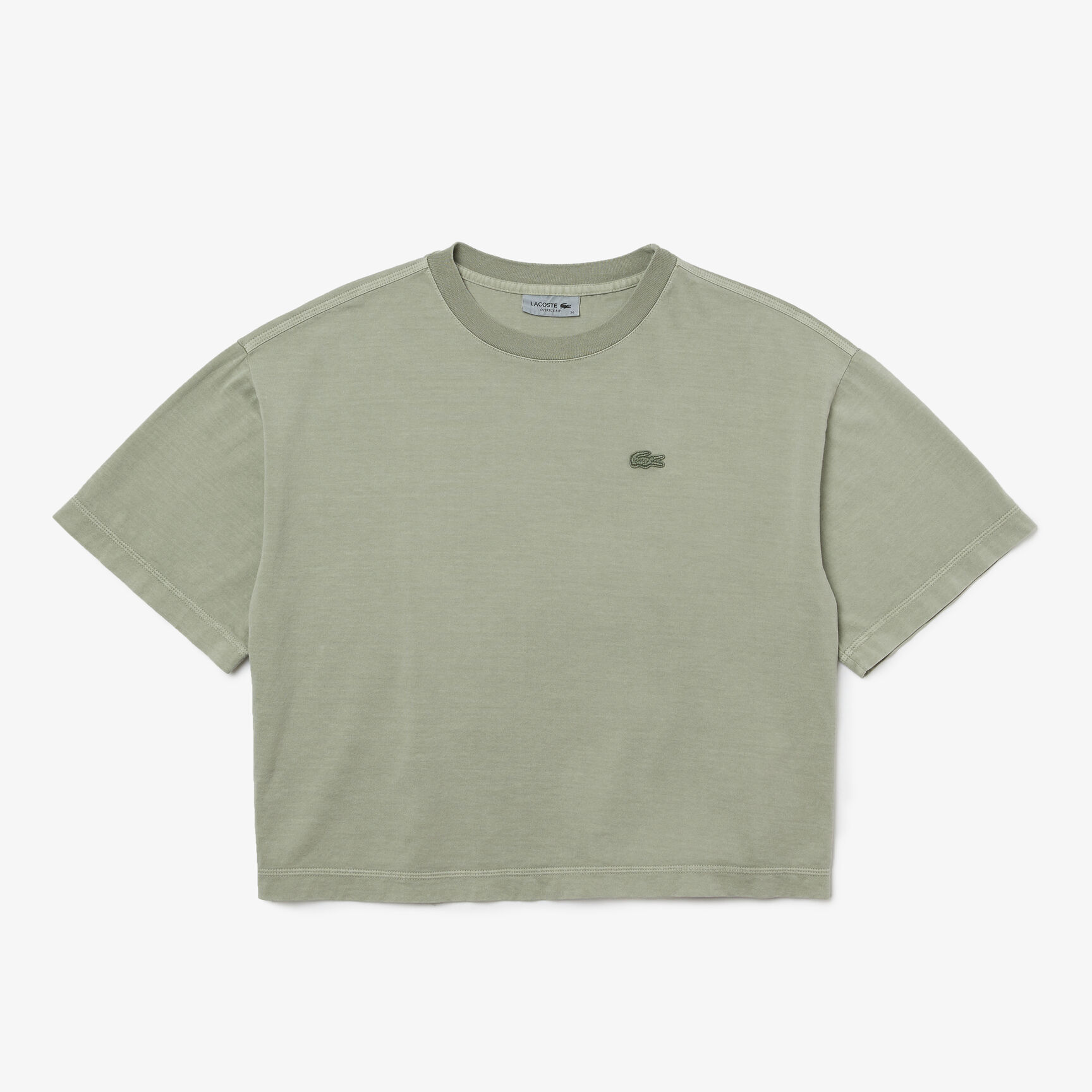 Women's Lacoste Oversize Organic Cotton T-shirt