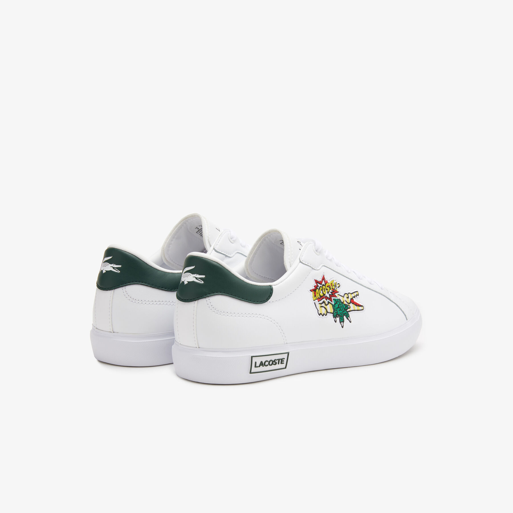 men s lacoste powercourt leather sneakers
