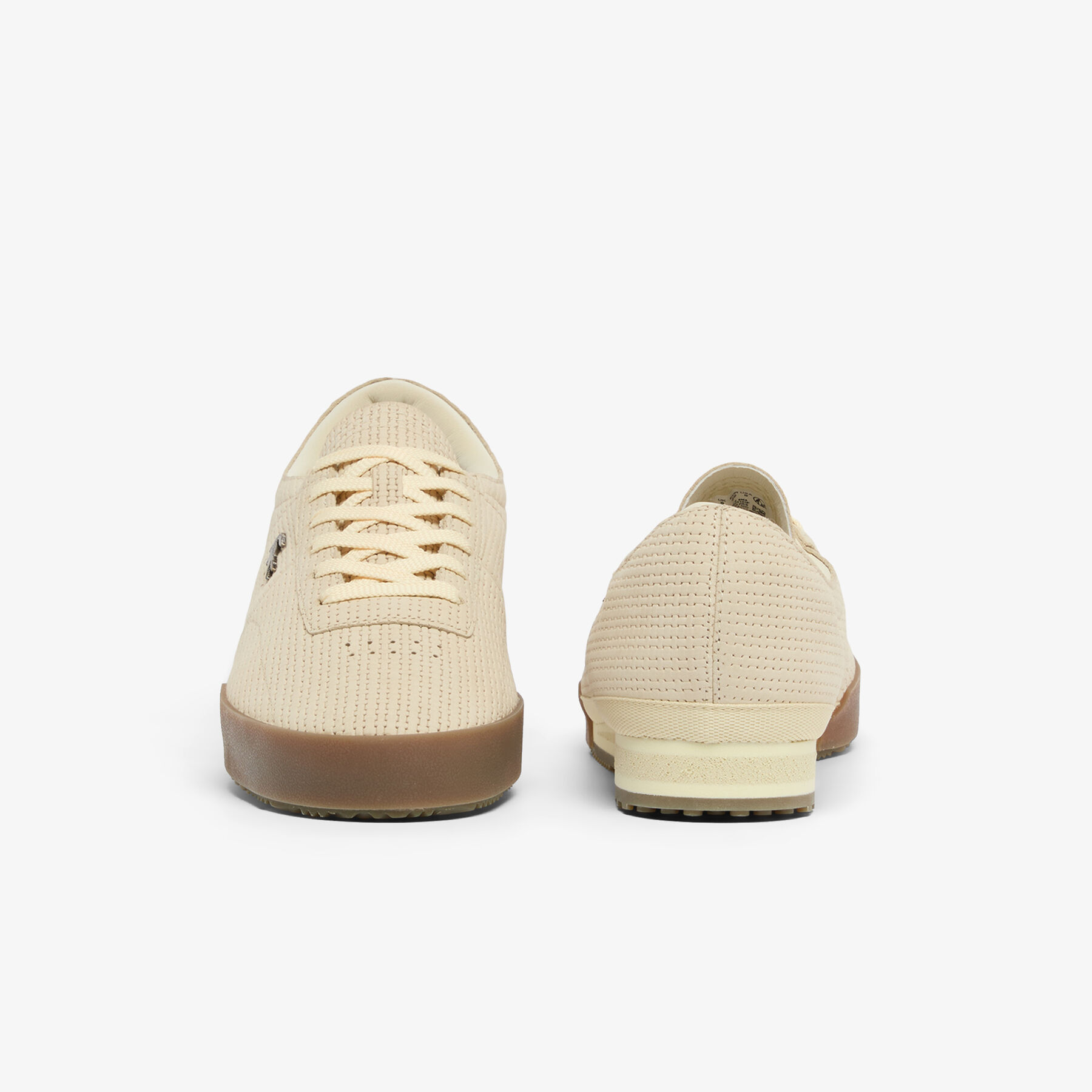lacoste men s aura leather sneakers