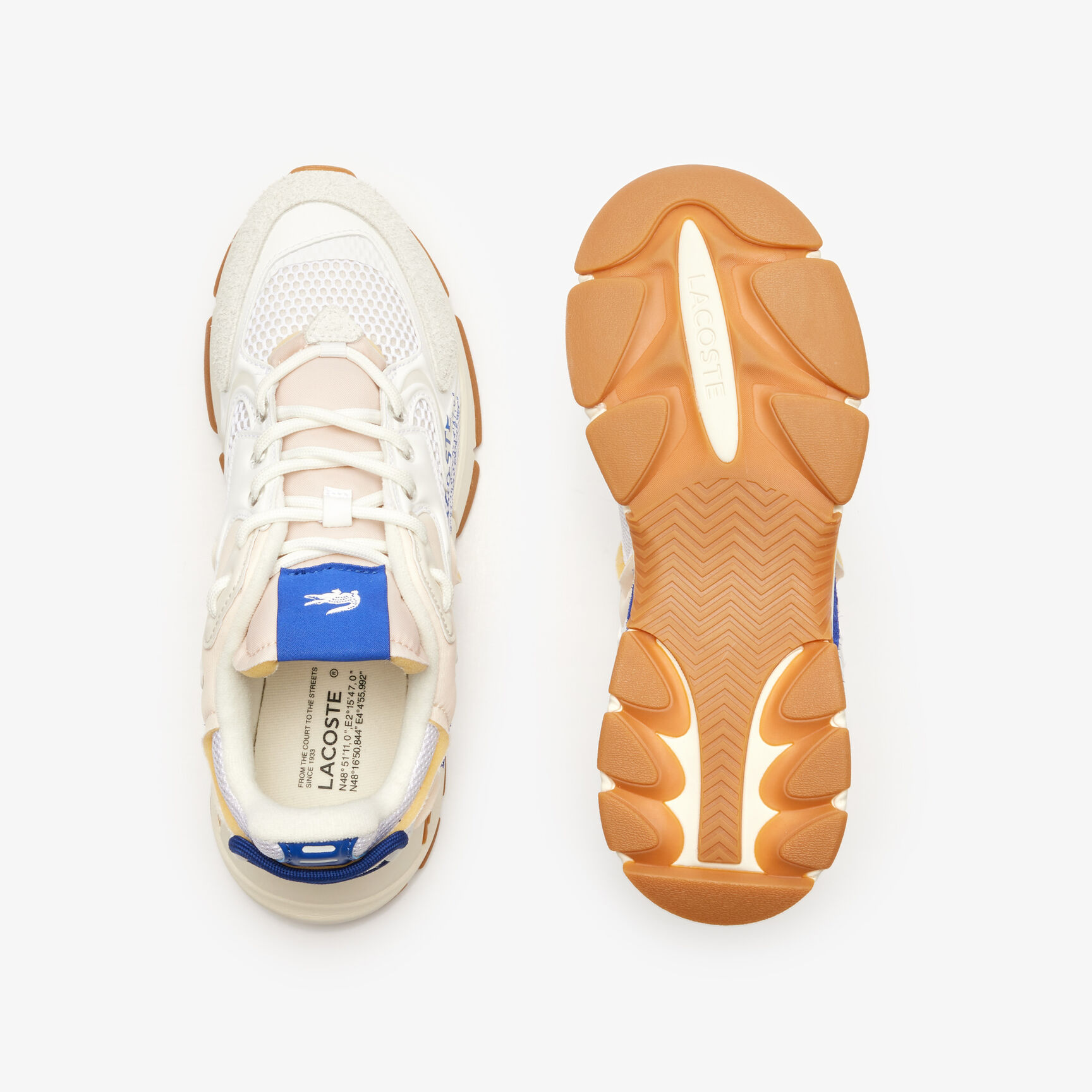 Men's L003 Neo Contrasted Accent Trainers Men's L003 Neo Contrasted Accent Trainers