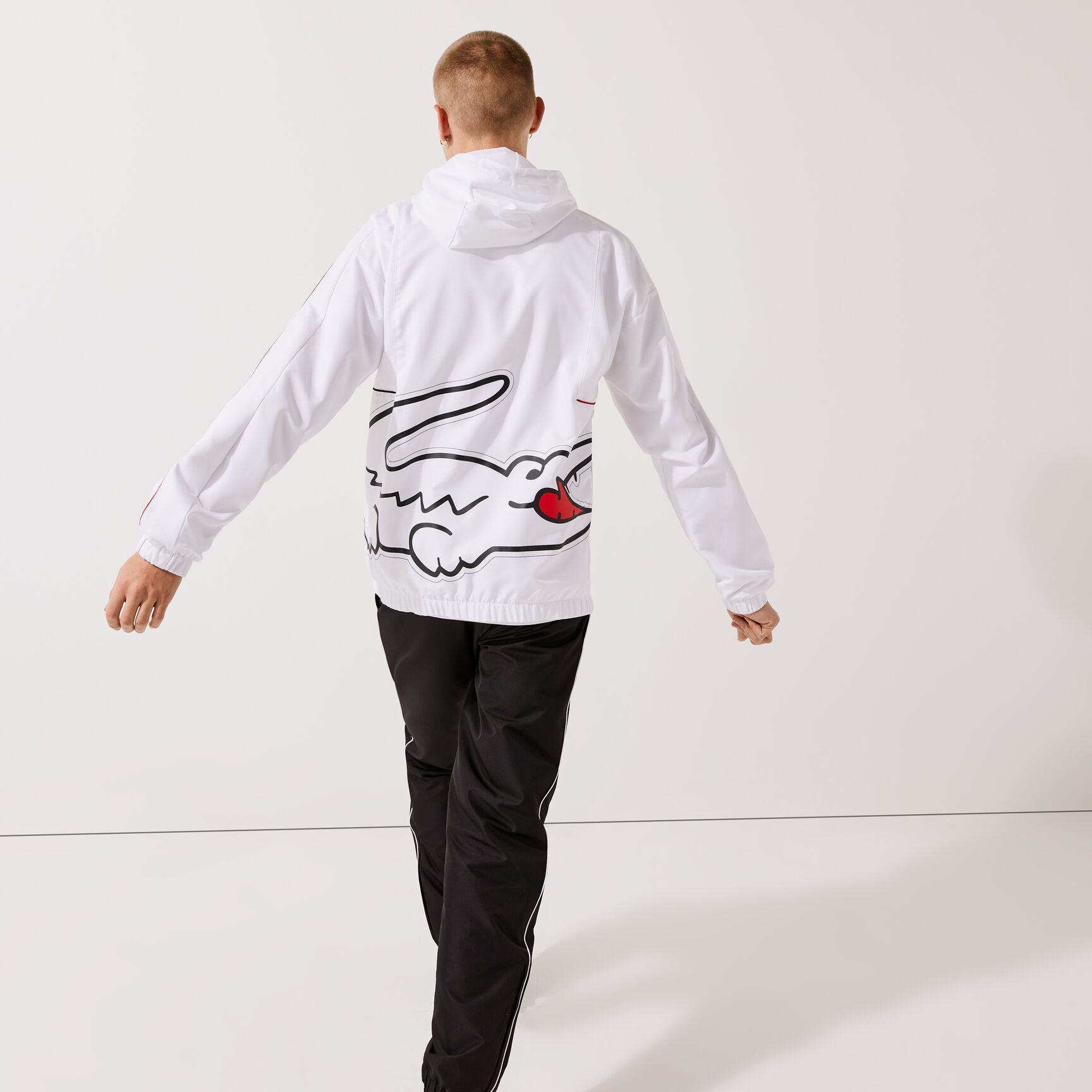 بدلة رياضية بطبعة تمساح للرجال مجموعة Lacoste SPORT بدلة رياضية بطبعة تمساح للرجال مجموعة Lacoste SPORT