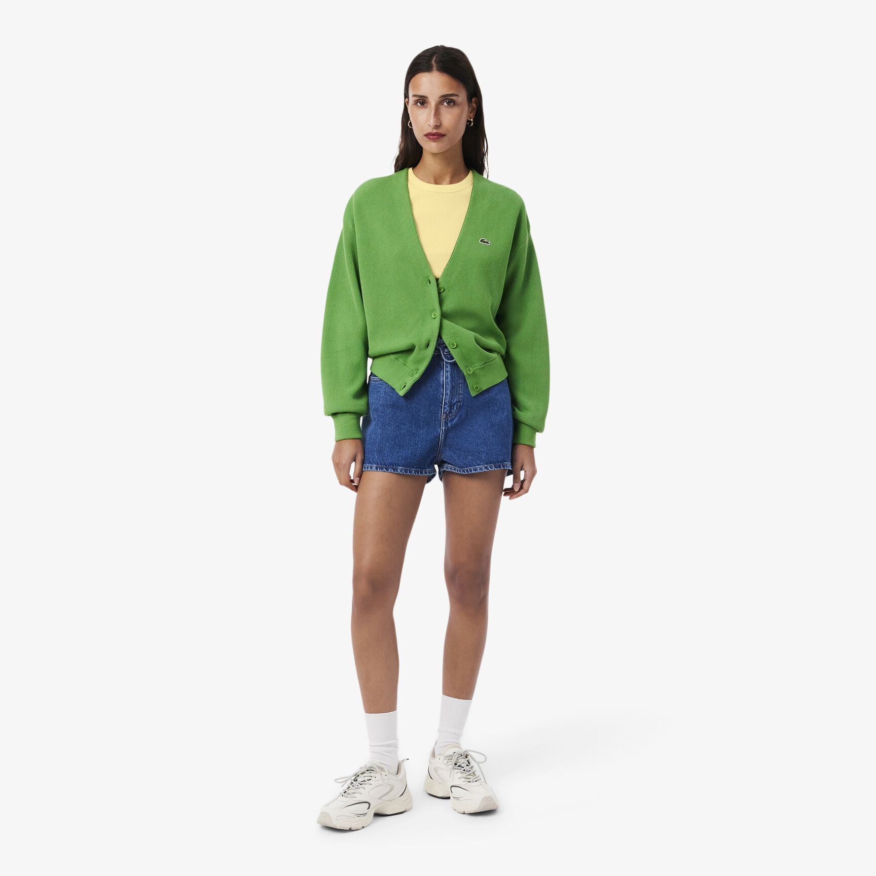 Slim Fit Ribbed Cotton T-shirt