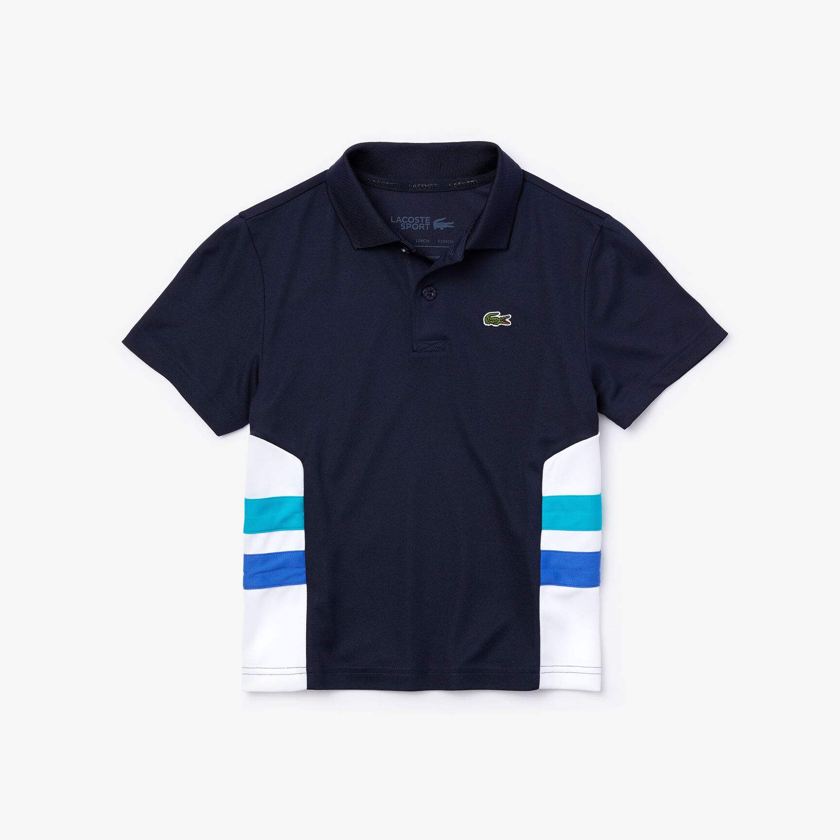 Boy's Lacoste SPORT Breathable Colourblock Tennis Polo Shirt Boy's Lacoste SPORT Breathable Colourblock Tennis Polo Shirt