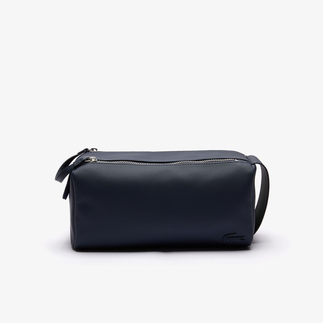 Unisex Classic Double Zip Petit Piqué Toilet Kit
