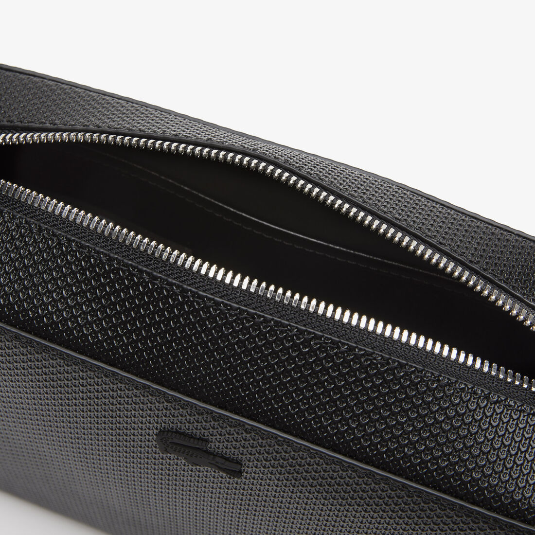 Women's Lacoste Chantaco Calfskin Leather Pouch Purse Women's Lacoste Chantaco Calfskin Leather Pouch Purse