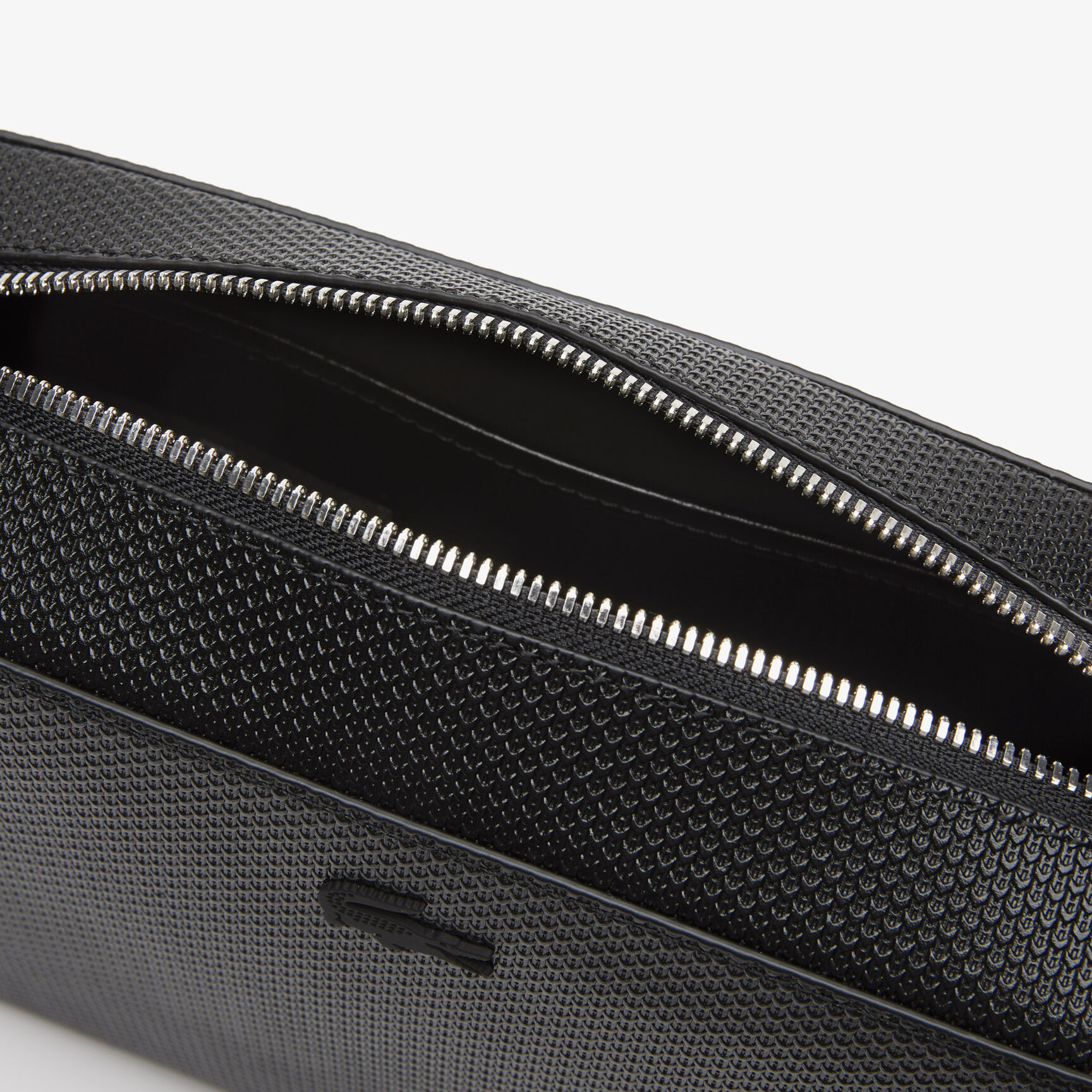 Women's Lacoste Chantaco Calfskin Leather Pouch Purse Women's Lacoste Chantaco Calfskin Leather Pouch Purse