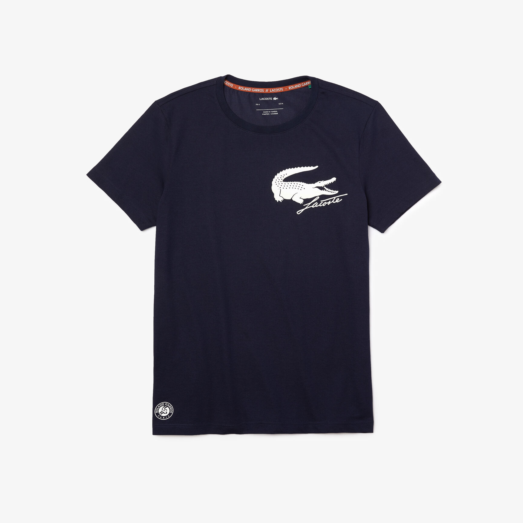 Men’s Lacoste SPORT French Open Edition Crocodile Print T-shirt Men’s Lacoste SPORT French Open Edition Crocodile Print T-shirt