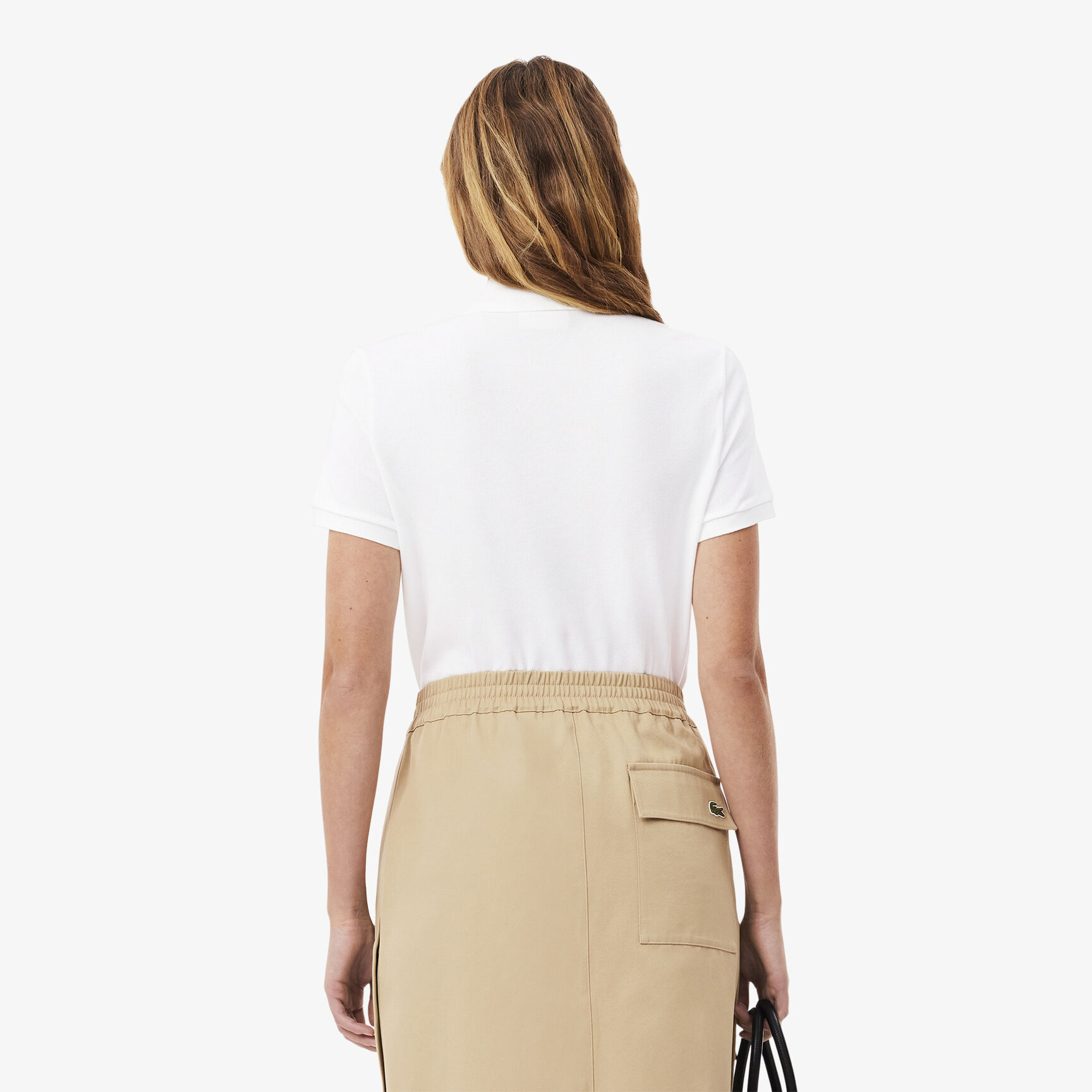 Women's Lacoste Regular Fit Soft Cotton Petit Pique Polo Shirt