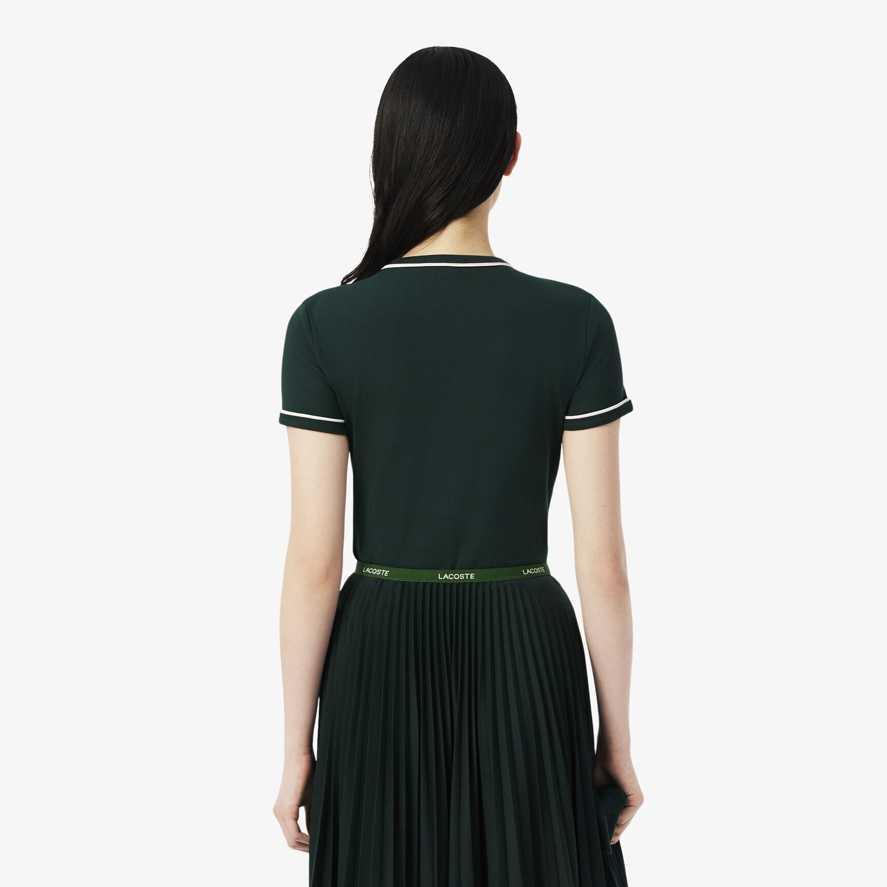 Contrast Trim Jersey T-shirt