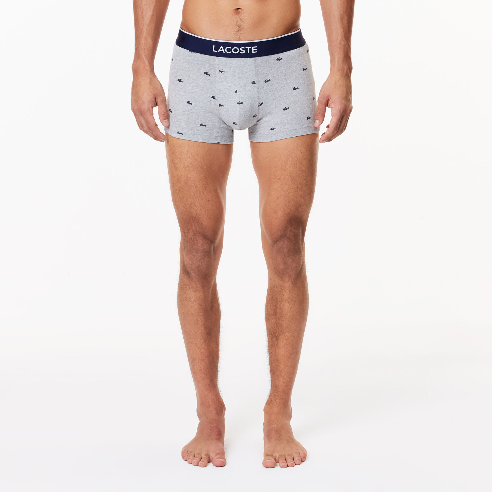 طقم بوكسر كاجوال أسود، 3 قطع